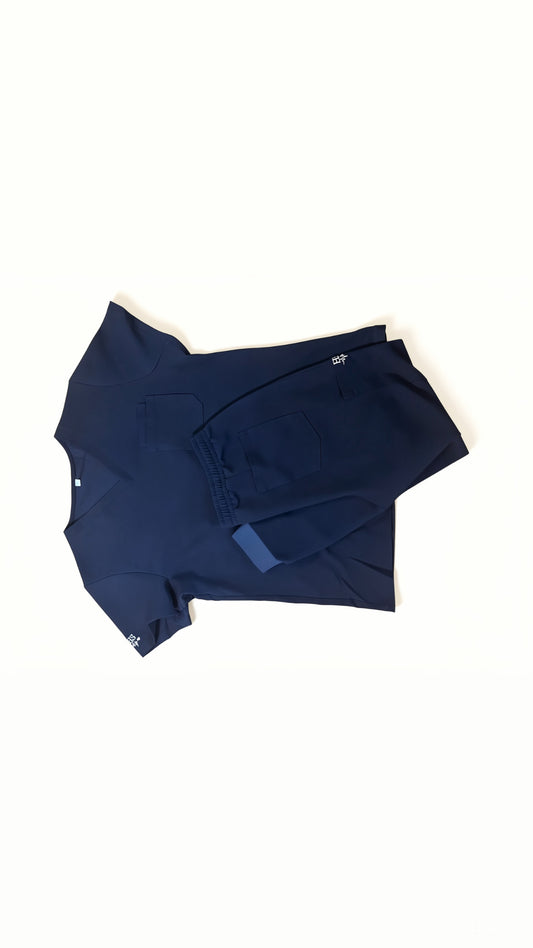 Navy blue jogger set